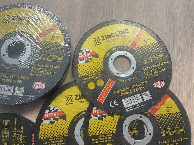 600 x snijschijven voor inox en staal - afbeelding 2 van  4