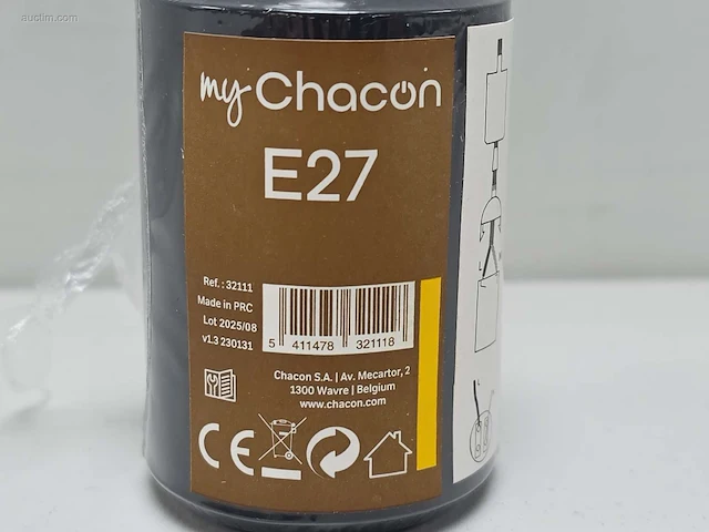 (600x) siliconen fittinghouder e27 chacon 32111 - afbeelding 3 van  5