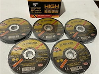 600x snijschijf 125x1,2x22,2mm voor staal en inox - afbeelding 2 van  3