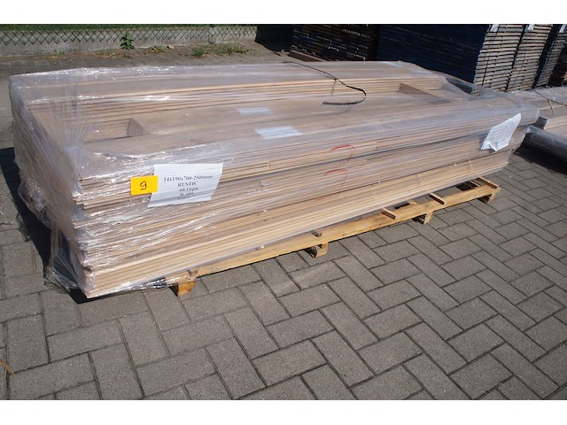 60,11 m² massief eiken parket 14mm - afbeelding 1 van  9
