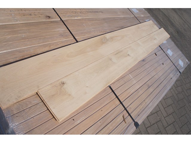 60,11 m² massief eiken parket 14mm - afbeelding 5 van  9