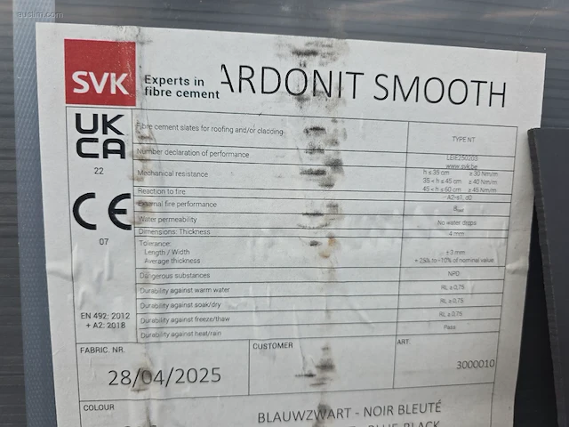 (601x) vezelcement leien svk ardonit glad - afbeelding 5 van  5