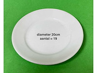 608 witte borden/soepbollen/soepterrines - afbeelding 7 van  9