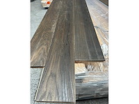 60,86 m² massief eiken parket 20mm graphit oil - afbeelding 1 van  7