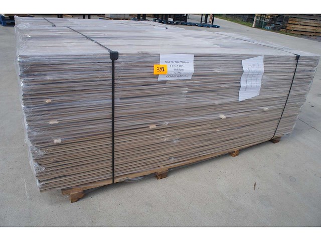 60,86 m² massief eiken parket 20mm graphit oil - afbeelding 5 van  7
