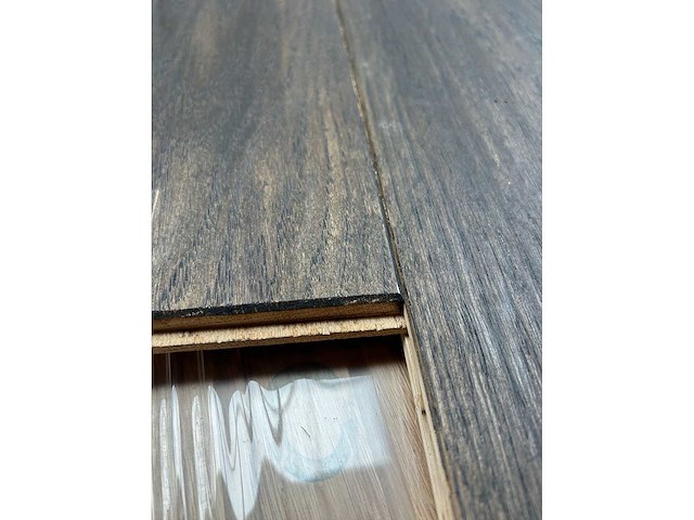 60,86 m² massief eiken parket 20mm graphit oil - afbeelding 6 van  7