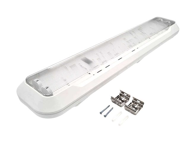 60cm pro dubbele led tl t8 armaturen ip65 met reflector (16x) - afbeelding 7 van  8