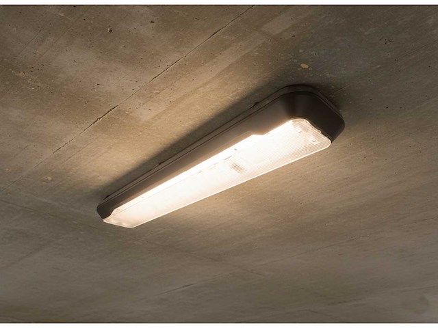 60cm pro dubbele led tl t8 armaturen ip65 met reflector (8x) - afbeelding 3 van  6
