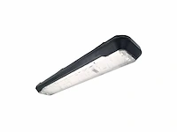 60cm pro dubbele led tl t8 armaturen waterdicht donkergrijs met reflector(16x) - afbeelding 3 van  10