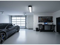 60cm pro dubbele led tl t8 armaturen waterdicht donkergrijs met reflector(8x) - afbeelding 5 van  10