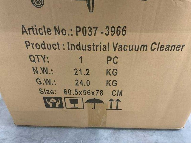 60l - industriële stofzuiger 2000w - afbeelding 12 van  13