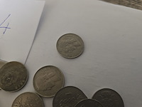 60x belgië: 1-frank munten gemengd (1950–1960) - afbeelding 3 van  6