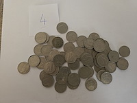 60x belgië: 1-frank munten gemengd (1950–1960) - afbeelding 4 van  6