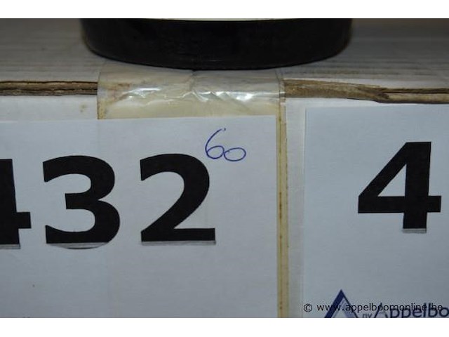 60x fles rode wijn, rené bourgeon, givry, 2000, 75cl - afbeelding 3 van  3