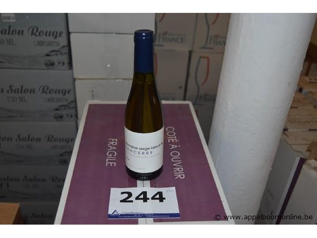 60x fles witte wijn, domaine serge laloue, sancerre, 2018, 375ml - afbeelding 1 van  3