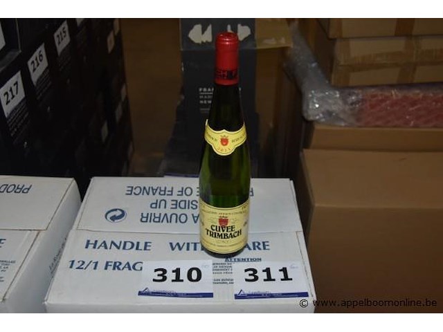 60x fles witte wijn, trimbach, cuvée trimbach, 2013, 75cl - afbeelding 2 van  3