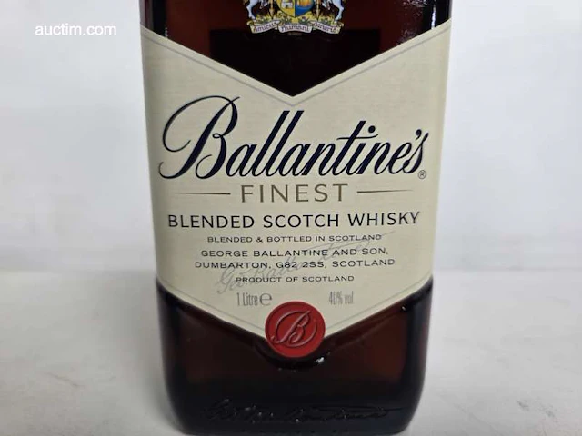 (60x) fles(sen) ballentine's whisky - afbeelding 2 van  4