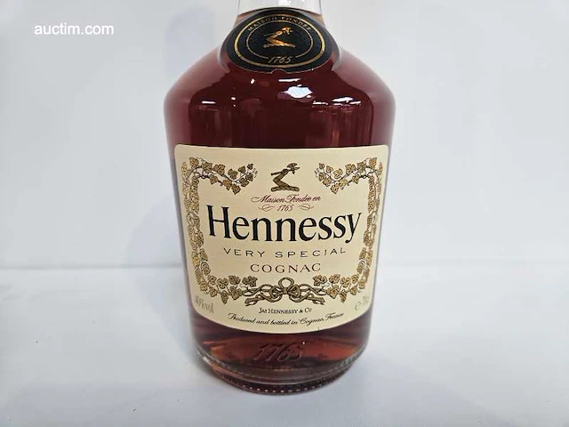 (60x) fles(sen) hennessy cognac - afbeelding 2 van  4