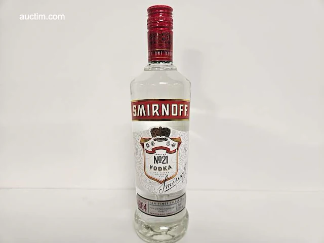 (60x) fles(sen) smirnoff wodka - afbeelding 1 van  4
