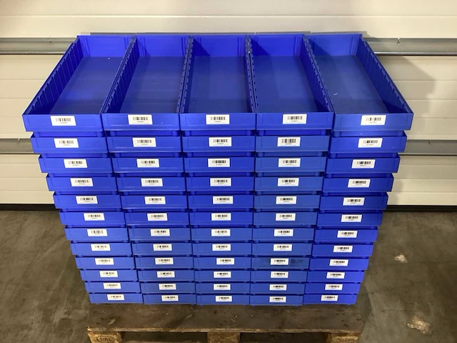 (60x) kardex magazijnbakken / opslagbakken - 610x230x95mm - afbeelding 4 van  8
