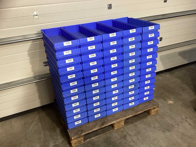 (60x) kardex magazijnbakken / opslagbakken - 610x230x95mm - afbeelding 3 van  8
