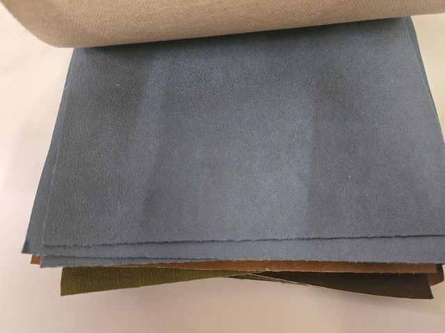 60x lapjes stof leder 30x25cm - afbeelding 4 van  13