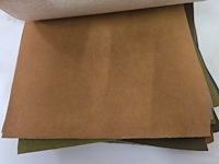 60x lapjes stof leder 30x25cm - afbeelding 6 van  13