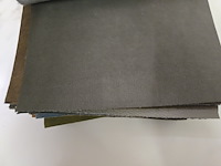 60x lapjes stof leder 30x25cm - afbeelding 11 van  13