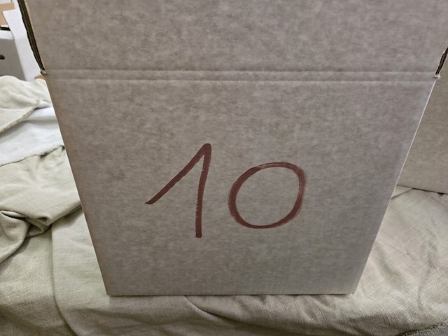 60x lapjes stof leder 30x25cm - afbeelding 9 van  13