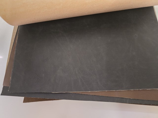 60x lapjes stof leder + stalen 30x25cm - afbeelding 4 van  16