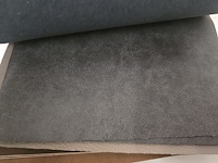 60x lapjes stof leder + stalen 30x25cm - afbeelding 8 van  16