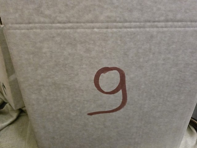 60x lapjes stof leder + stalen 30x25cm - afbeelding 15 van  16