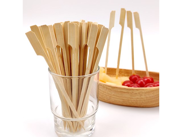 60x pack v 50 bamboe brochette-stokjes - afbeelding 1 van  1