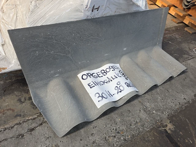 (60x) vezelcement hulpstukken voor golfplaten svk - afbeelding 1 van  2