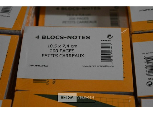 60x4 st notieblokjes - afbeelding 2 van  2