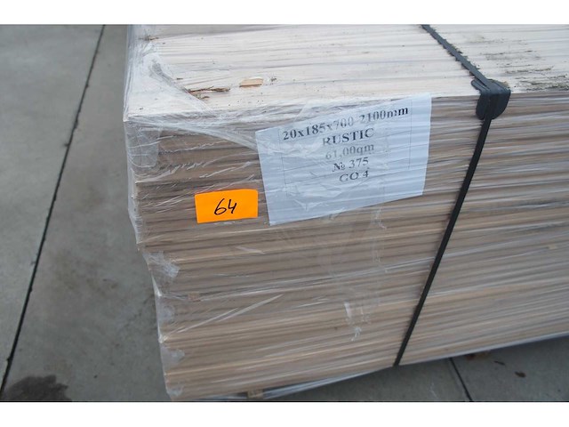 61 m² massief eiken parket 20mm - afbeelding 5 van  7