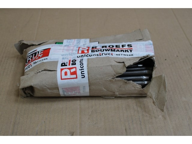 61 x stockschroef voor hout m10 200 mm - afbeelding 1 van  2