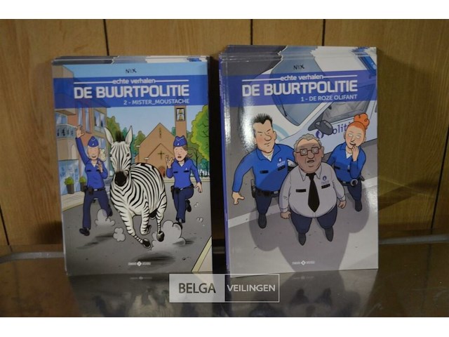 ±62 stripverhalen ; de buurtpolitie - afbeelding 1 van  3