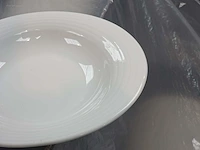 (629x) porseleinen ovale diepe borden duo - afbeelding 2 van  4