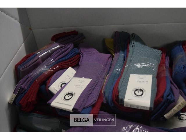 62x3st sokken div. kleuren mt 39/42 - afbeelding 2 van  4