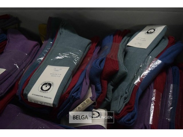 62x3st sokken div. kleuren mt 39/42 - afbeelding 3 van  4
