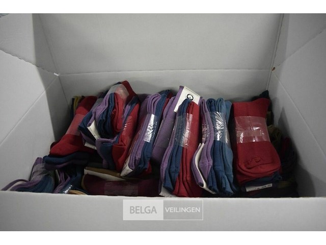 62x3st sokken div. kleuren mt 39/42 - afbeelding 1 van  4