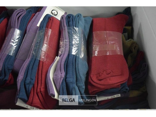 62x3st sokken div. kleuren mt 39/42 - afbeelding 2 van  4