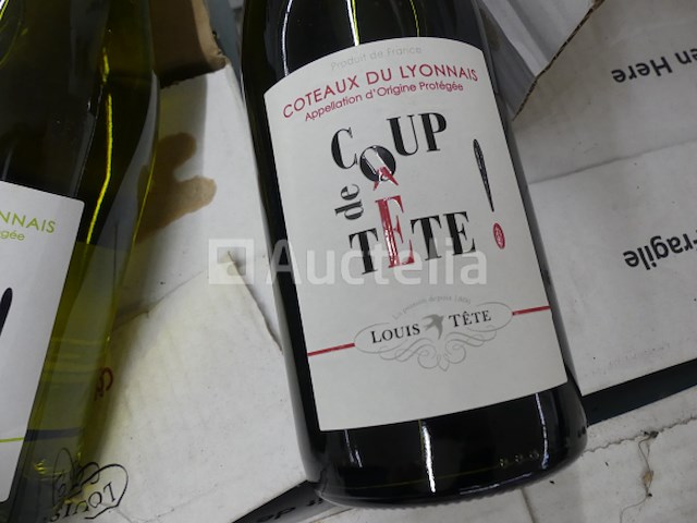 63 dozen van 6 flessen rode, rosé en witte wijn - afbeelding 1 van  7