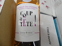 63 dozen van 6 flessen rode, rosé en witte wijn - afbeelding 3 van  7