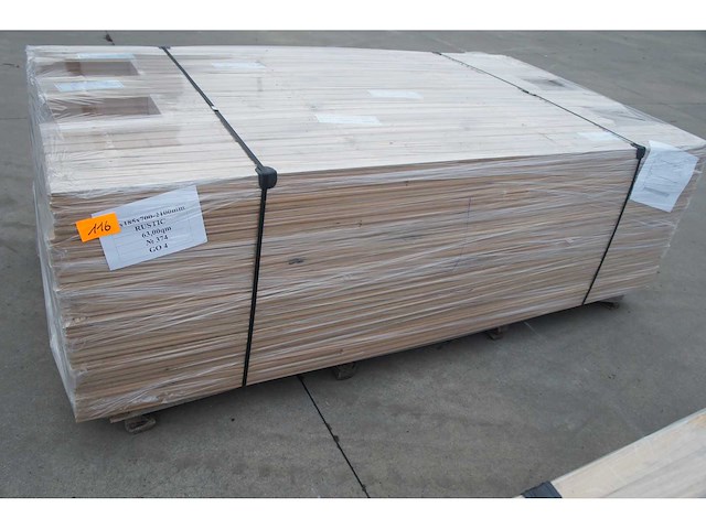 63 m² massief eiken parket 20mm - afbeelding 4 van  7