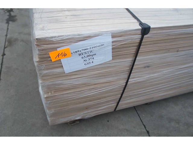 63 m² massief eiken parket 20mm - afbeelding 5 van  7