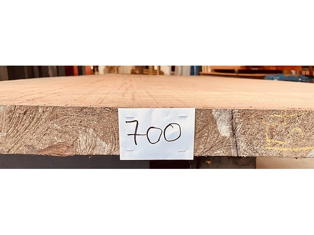 6,4 m² tafelblad bubinga gezaagd ovendroog - afbeelding 1 van  5