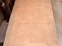 6,4 m² tafelblad bubinga gezaagd ovendroog - afbeelding 5 van  5