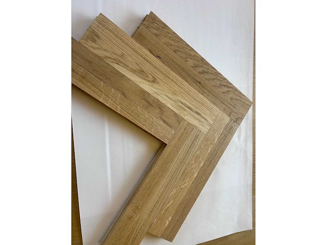 64,68 m² massief eiken visgraat 21mm - afbeelding 7 van  8